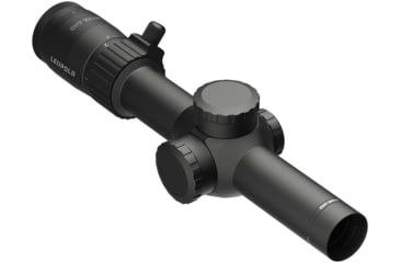 Image of Leupold Mark 4HD 1-4.5x24 Rifle Scope, 30mm Tube, Second Focal Plane, Illum. FireDot BDC, Black, Small, 183315