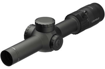 Image of Leupold Mark 4HD 1-4.5x24 Rifle Scope, 30mm Tube, Second Focal Plane, Illum. FireDot BDC, Black, Small, 183315