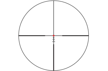 Image of Leupold Mark 4HD 1-4.5x24 Rifle Scope, 30mm Tube, Second Focal Plane, Illum. FireDot BDC, Black, Small, 183315