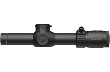 Image of Leupold Mark 4HD 1-4.5x24 Rifle Scope, 30mm Tube, Second Focal Plane, Illum. FireDot TMR, Black, Small, 183316