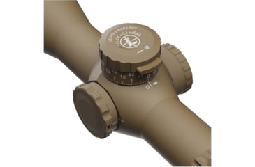 Image of Leupold Mark 5HD 3.6-18x44 Rifle Scope, 35mm Tube, First Focal Plane, PR2-MIL, Dark Earth, FDE, Small, 185068