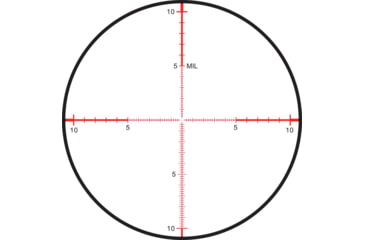 Image of Leupold Mark 5HD 3.6-18x44mm Rifle Scope, 35 mm Tube, First Focal Plane, Black, Matte, Red PR1-MIL Reticle, Mil Rad Adjustment, 180725