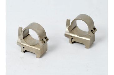 Image of Leupold Quick Release Weaver Style Rings 1 Medium, Silver