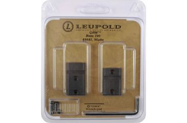 Image of Leupold Quick Release Weaver Style 2 Piece Base, Matte Black 49841