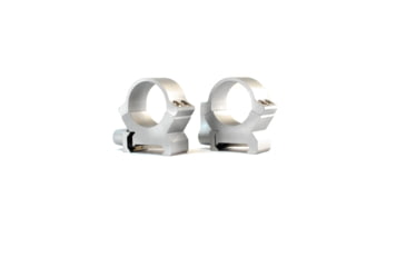 Image of Leupold Quick Release Weaver Style QRW2 Rings, 1 inch, Medium, Silver, 174069