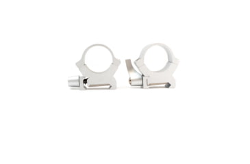 Image of Leupold Quick Release Weaver Style QRW2 Rings, 1 inch, Medium, Silver, 174069