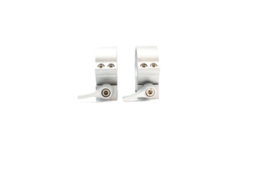 Image of Leupold Quick Release Weaver Style QRW2 Rings, 1 inch, Medium, Silver, 174069