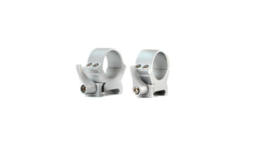 Image of Leupold Quick Release Weaver Style QRW2 Rings, 1 inch, Medium, Silver, 174069