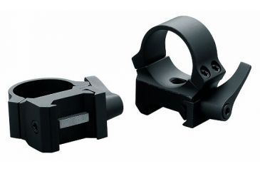 Image of Leupold Quick Release Weaver Style Rings, 1in, High, Silver 49859