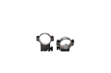 Image of Leupold Rifle Scope Mount Rings, 1in, Ruger #1 &amp; 77/22, Medium Extension, Matte Black 52306