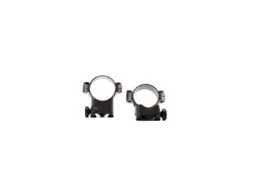 Image of Leupold Rifle Scope Mount Rings, 1in, Ruger #1 &amp; 77/22, Medium Extension, Matte Black 52306