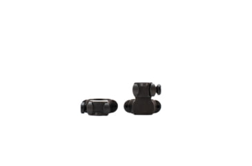 Image of Leupold Rifle Scope Mount Rings, 1in, Ruger #1 &amp; 77/22, Medium Extension, Matte Black 52306