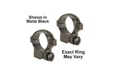 Image of Leupold Rifle Scope Mount Rings, 1in, Ruger M77, High Extension, Matte Black 52301
