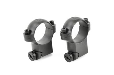 Image of Leupold Rifle Scope Mount Rings, 1in, Ruger M77, High, Matte Black 49952