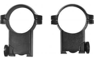Image of Leupold Rifle Scope Mount Rings, 1in, Ruger M77, Super High, Gloss Black 49954