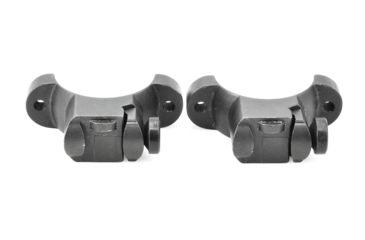 Image of Leupold Rifle Scope Mount Rings, 30mm, Ruger #1 &amp; 77/22, Medium, Matte Black 51038