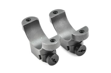 Image of Leupold Rifle Scope Mount Rings, 30mm, Ruger #1 &amp; 77/22, Medium, Matte Black 51038