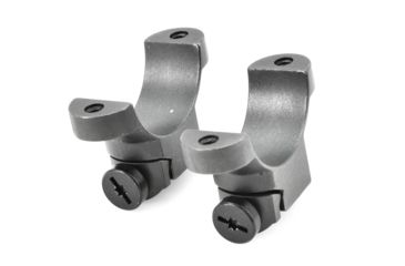 Image of Leupold Rifle Scope Mount Rings, 30mm, Ruger #1 &amp; 77/22, Medium, Matte Black 51038