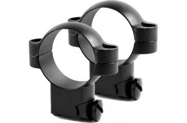 Image of Leupold Rifle Scope Mount Rings, Ruger, High, Matte Black 51042