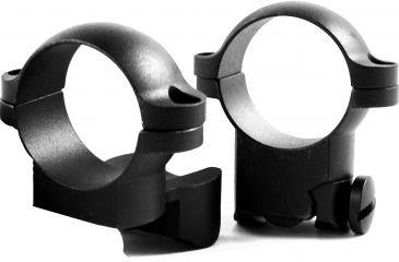 Image of Leupold Rifle Scope Mount Rings, Ruger Medium Extension, Matte Black 52306