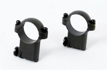 Image of Leupold Ruger 77 Rifle Scope Rings Super High Matte Blac