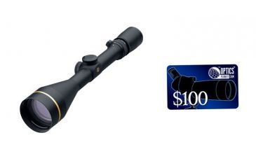 Image of Leupold VX-3 3.5-10x50mm Rifle Scope, Matte Black, Heavy Duplex Reticle 66275, FREE 100 OpticsPlanet E-Gift Certificate
