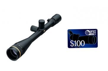 Image of Leupold VX-3 6.5-20x40mm EFR Target Rifle Scope Matte Finish and Target Dot Reticle, FREE 100 OpticsPlanet E-Gift Certificate