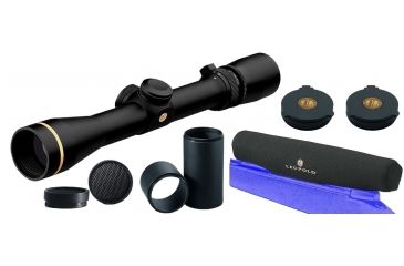 Image of Leupold VX-3i 3.5-10x50mm Matte Duplex 170684 w/ Objective and Eyepiece Cover &amp; Anti-Reflective Device &amp; 2.5in Sunshade &amp; Scope Cover