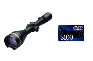 Image of Leupold VX-3L 4.5-14x56 Long Range Rifle Scope Matte Black, Duplex Reticle 66710, FREE 100 OpticsPlanet E-Gift Certificate