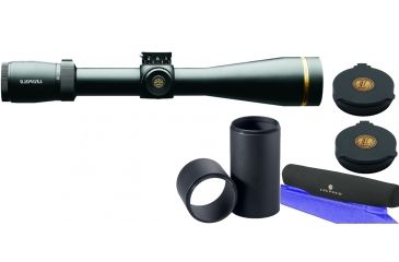 Image of Leupold VX-6HD 3-18x44mm CDS-ZL2 Side Focus Rifle Scope, 30mm, T-MOA, Matte Black, w/ Objective and Eyepiece Cover &amp; 3in Sunshade &amp; Scope Cover