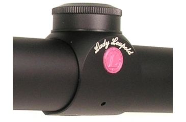 Image of Leupold VX-I 3-9x40 Lady Leupold Rifle Scope, Matte Black w/ Pink Leupold Emblem, Duplex Reticle LEU91394 