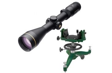 Image of Exclusive Shooting Kit - Leupold 3-9x50mm VX-R Firedot Duplex Rifle scope and Caldwell Competition Shooting Rest