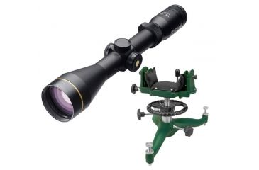 Image of Exclusive Shooting Kit - Leupold 4-12x50mm VX-R Firedot Duplex Rifle Scope and Caldwell Competition Shooting Rest