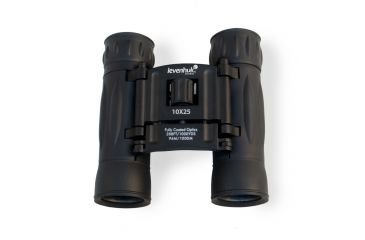Image of Levenhuk Atom 10x25 Binoculars, Black, Medium 67676