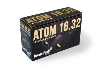 Image of Levenhuk Atom 16x32 Binoculars, Black, Medium 67678