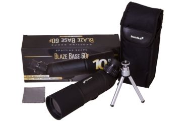Image of Levenhuk Blaze BASE 60F 10x60 Angled Spotting Scope,Black 72095