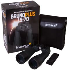 Image of Levenhuk Bruno PLUS Astronomy 15x70 Binoculars, Black, Medium 71146