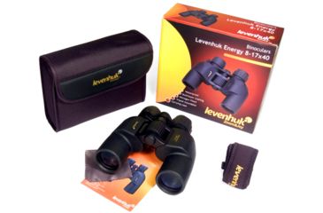 Image of Levenhuk Energy Binoculars, Black, Medium 49151