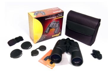 Image of Levenhuk Energy Binoculars, Black, Medium 49152