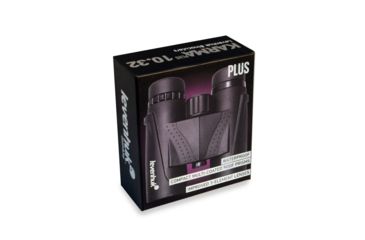 Image of Levenhuk Karma PLUS 10x32mm Roof Prism Binocular, Gray, 5.3 x 5 x 1.9, NSN N, 67709