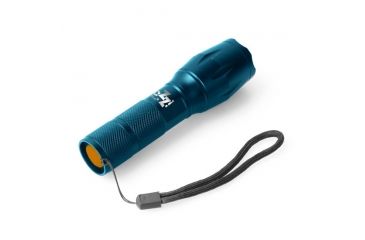 Image of Levenhuk LabZZ F3 Flashlight, Blue/Orange, Small 70820