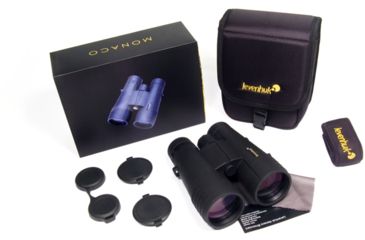 Image of Levenhuk Monaco Binoculars, Black, Medium 49134