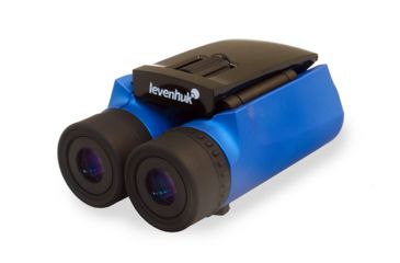 Image of Levenhuk Rainbow 8x25 Blue Wave Binoculars, Blue, Small 67690