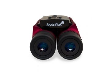 Image of Levenhuk Rainbow 8x25 Red Berry Binoculars, Red, Small 67693