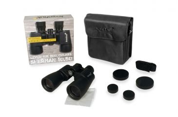 Image of Levenhuk Sherman 10x50 Binoculars, Black 67735