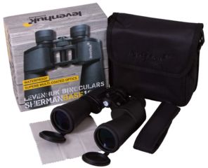 Image of Levenhuk Sherman BASE 10x50 Binoculars, Black, Medium 71144