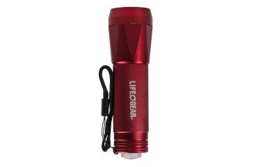 Image of Life Gear Zoom Focus 160 Lumens Flashlight, Red AA09-60589-SA4