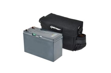 Image of Lightforce Performance Lighting LiFePo4 High Capacity Lithium Iron Phosphate In Field Battery Power Pack,Black,US BP7LIFEUS