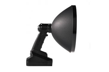 Image of Lightforce Performance Lighting ENFORCER HID 240mm 50w HID Handheld Light with optional Alligator Clip Lead, Black EF240HIDAL