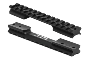 Image of NightForce STND SavageRound Duty Base, F-Class 3in. Ext SA, 1913 Mil-Std, 20 MOA, Single Load, Black, Full-Size, A298